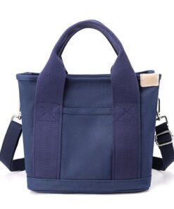 blue women tote bag